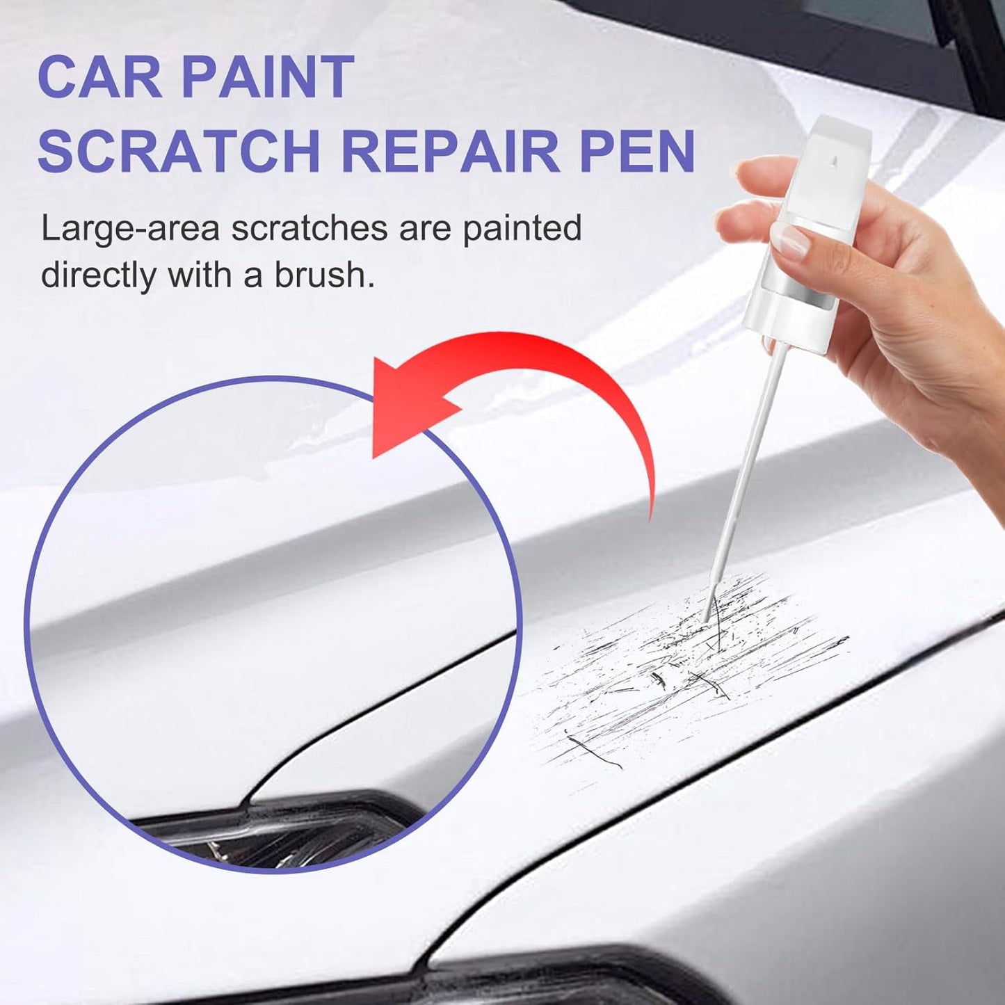 Touch Up Paint for BMW Phytonic Blue(C1M)-Exact Match–Chips and Nicks TouchUp Paint Pen Scratch Repair Car Accessories Car Paint Pen for Erase Car Scratches