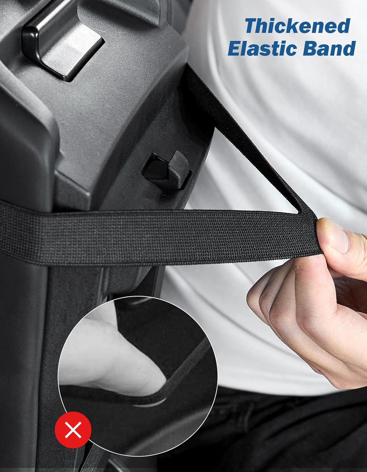 JOYTUTUS Center Console Cover with Storage Bag for SUV Sedan Car, Thin Middle Console Cover Arm Rest Pad, Leather 12.6" x 7.75" x 0.66"