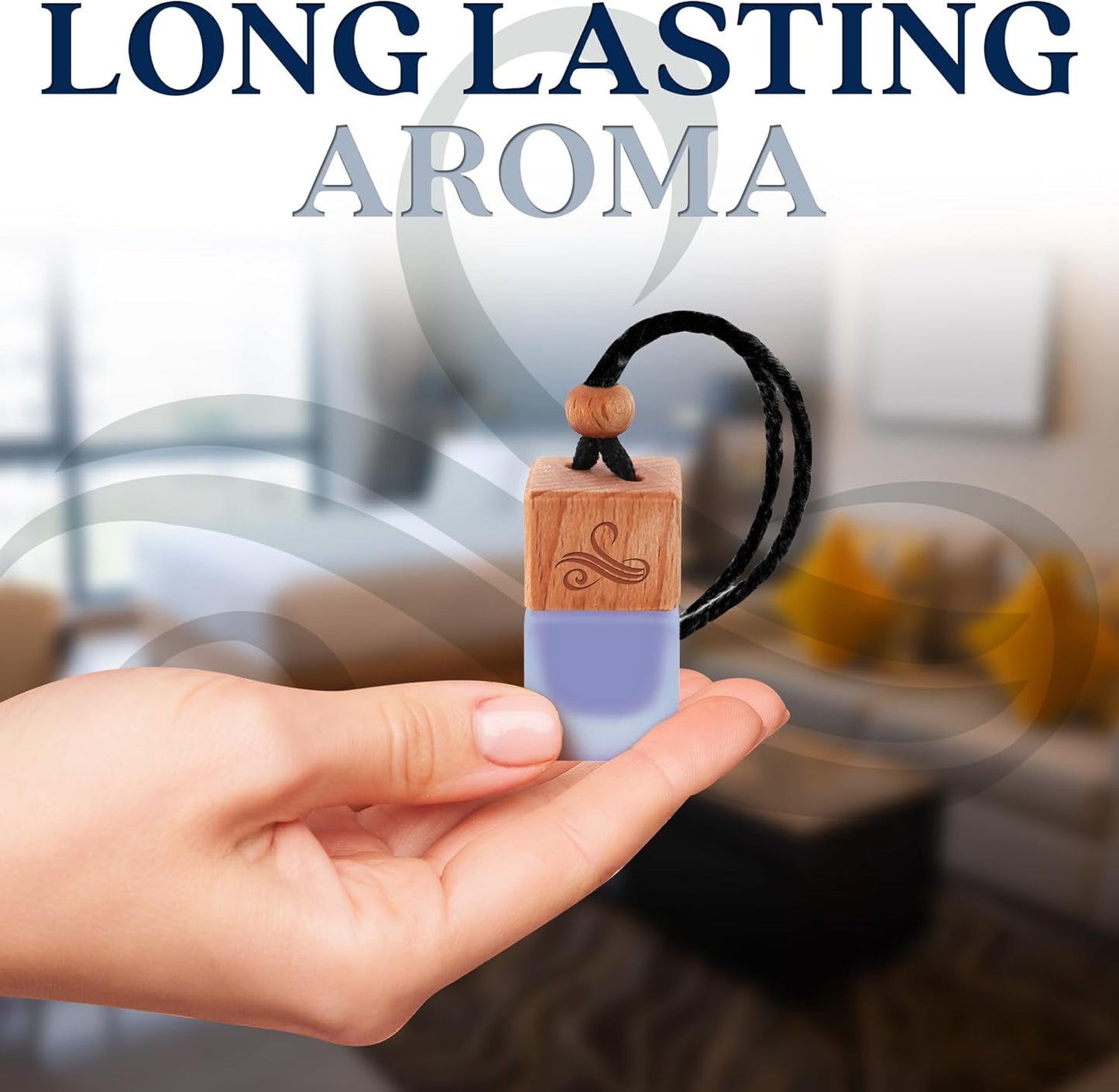 Suvage Gift Set with Refill Bottle | Automotive Air Fresheners with Sauvage Fragrance | Strong Car Perfume | Odour Eliminating Car Air Fresheners by Perfa