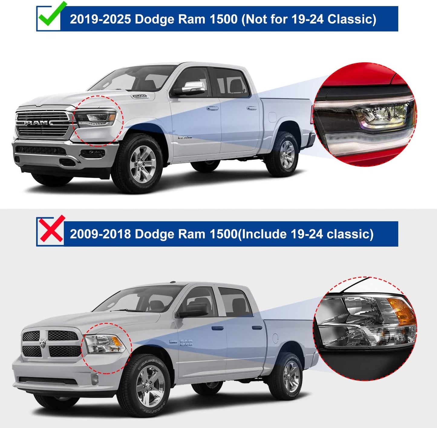 3.5 Inch Oval Tube Bar Running Boards Compatible with 2019-2025 Dodge Ram 1500 Crew Cab New Body Style(Excl. Ram 2500/3500/Classic). Truck Side Steps, Carbon Steel Side Steps Step Bars.