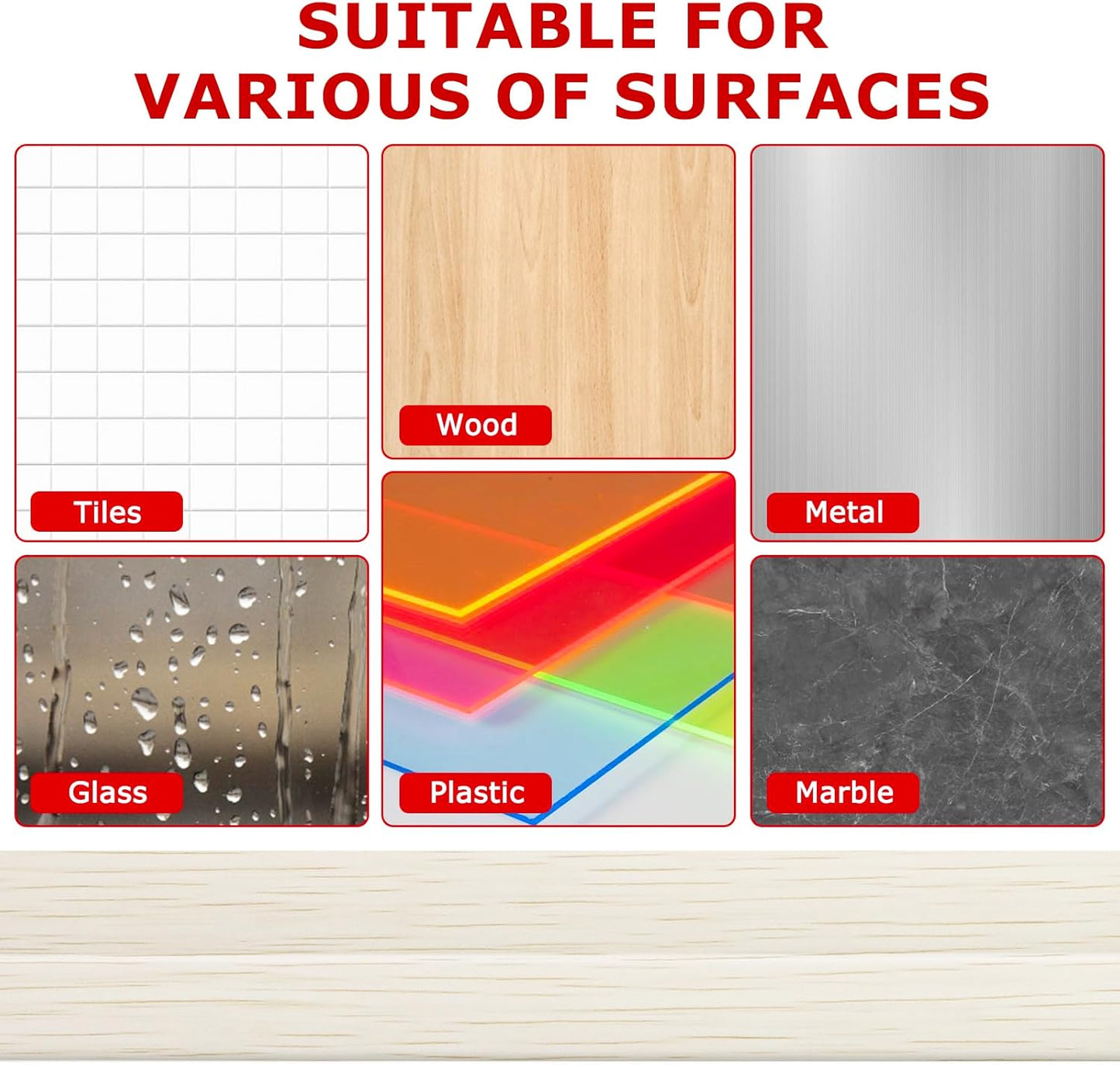 Flexible Wall Corner Protector Moulding Trim Peel and Stick Wall Corner Guards Edge Protector Self Adhesive Molding Trim Strip for Edge Ceiling (Beige Wood Grain, 2.4 in x 10 Ft)