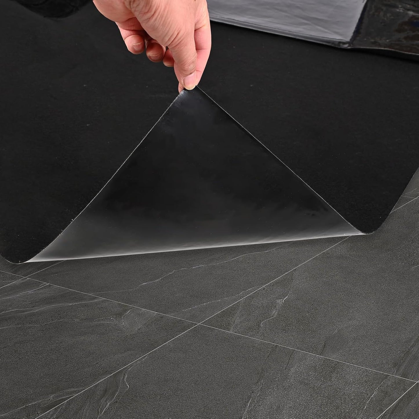 60 * 72IN Oil Spill Mat, Garage Floor Mat, Premium Absorbent Oil Pad, Waterproof, Protect Garage Surface from Spill & Stain, Reusable, Washable, Durable, Black