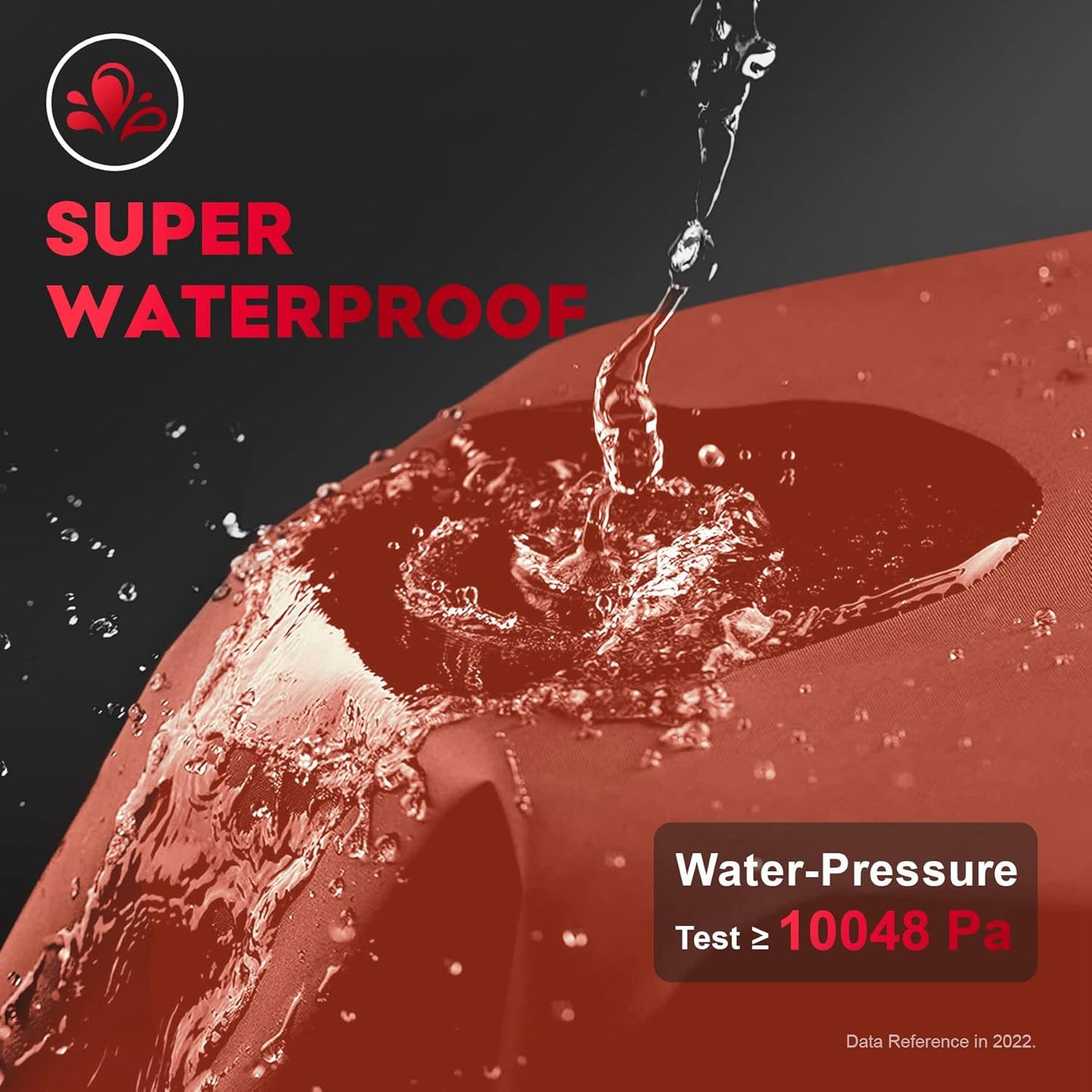 Comnova ATV Cover for 4 Wheelers - 95 Inch ATV Covers 600D Waterproof & Heavy Duty, Outdoor Four Wheeler Quad Cover All Weather Large for Polaris, Kawasaki, Arctic Cat, Honda, Yamaha and More