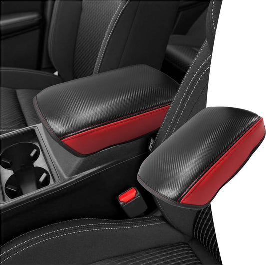 CDEFG for Mitsubishi Outlander 2022 2023 2024 2025 SE, Black Edition, SEL Car Armrest Cover, Center Console Protector Pad Arm Rest Box Cushion Mat Interior Accessories (Not for Outlander Sport)