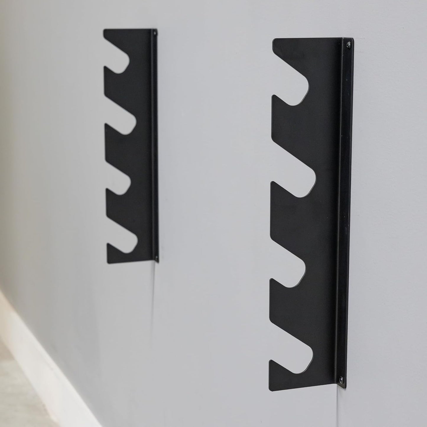 StoreYourBoard Shed Tool Organizer Wall Mount, Garage Organization, Garden Tool Organizer for Shovels and Rakes, Solid Steel Holds 100 lbs