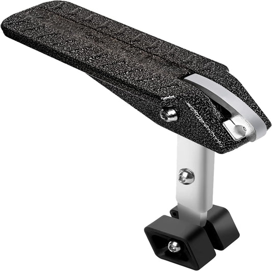 TOOENJOY Extra Protection Car Door Latch Step Both Feet Stand Pedal Ladder/No Assemble Foldable Heavy Duty Car Gadgets for Roof Rack Access Max Capacity 400lbs