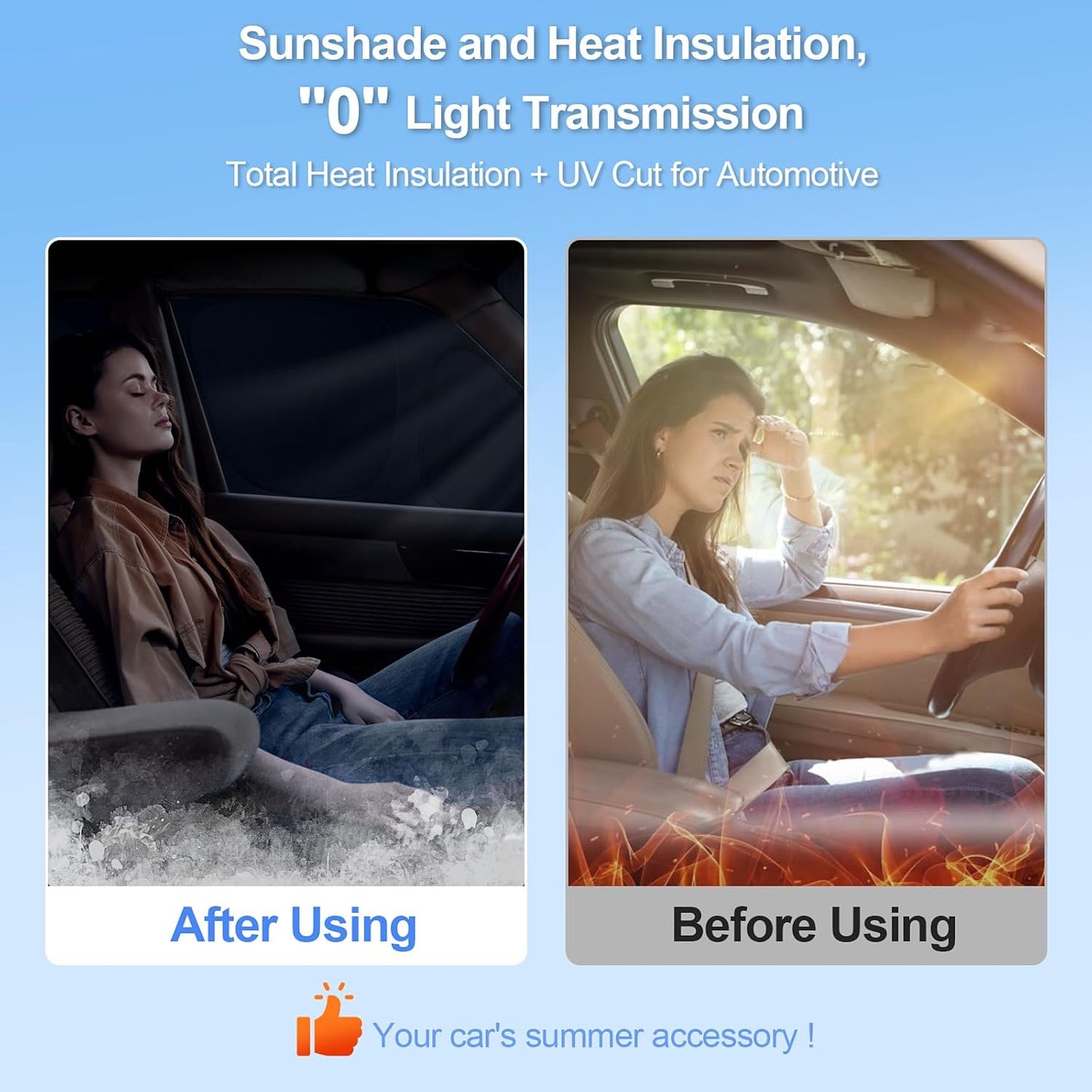 8pcs Car Window Shades for Nissan Rogue 2021-Present T Accessories,Windshield Side Rear Full Sunshade,Sun Visor UV Blocking, Privacy Protection and Blackout for Camping Outdoor(Not Rogue Sport)