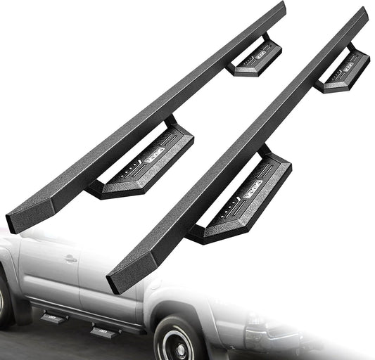 KYX Running Boards fit for 2005-2023 Toyota Tacoma Double Cab, Car Door Side Steps Nerf Bars Truck Boards Step Rails 6 inches
