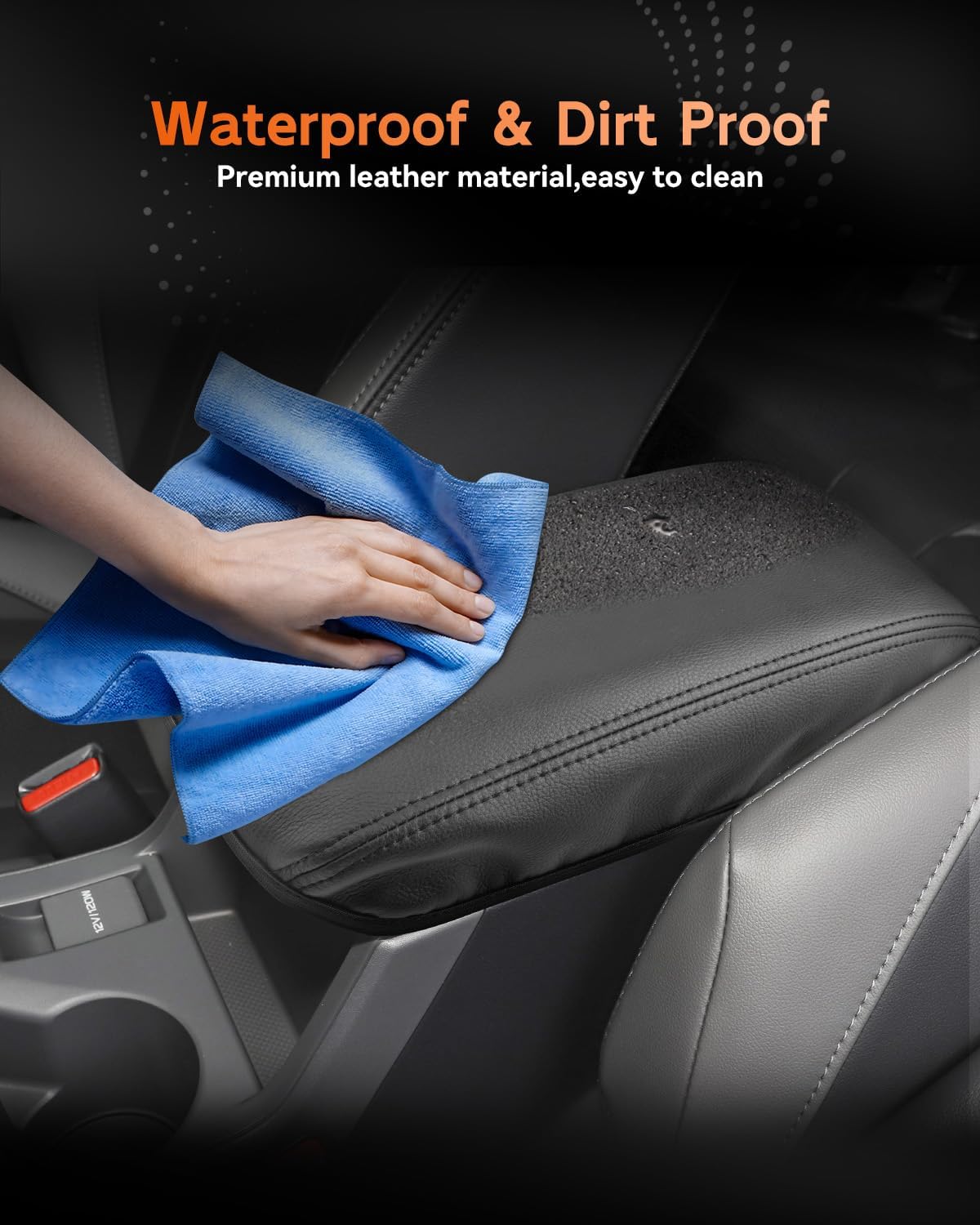 CDEFG for Subaru Crosstrek/Impreza 2023-2025 Center Console Cover Armrest Box Cover for Crosstrek/Impreza 2024 2025 Accessories Console Arm Rest Protector