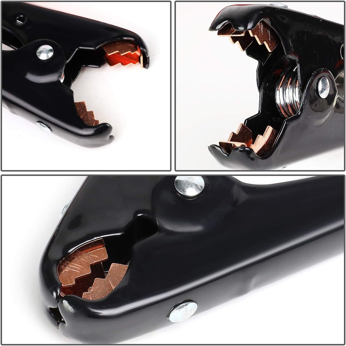 Auto Dynasty Heavy Duty 20Ft 2Gauge Booster Cable Power Jumper 600AMP Emergency Battery Start Car/Motorcycle