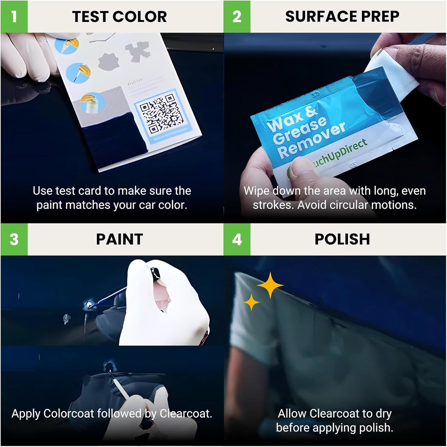 TouchUpDirect 1G3 Magnetic Gray Metallic Compatible with Toyota Exact Match Scratch Repair Touch Up Paint - Brush Kit