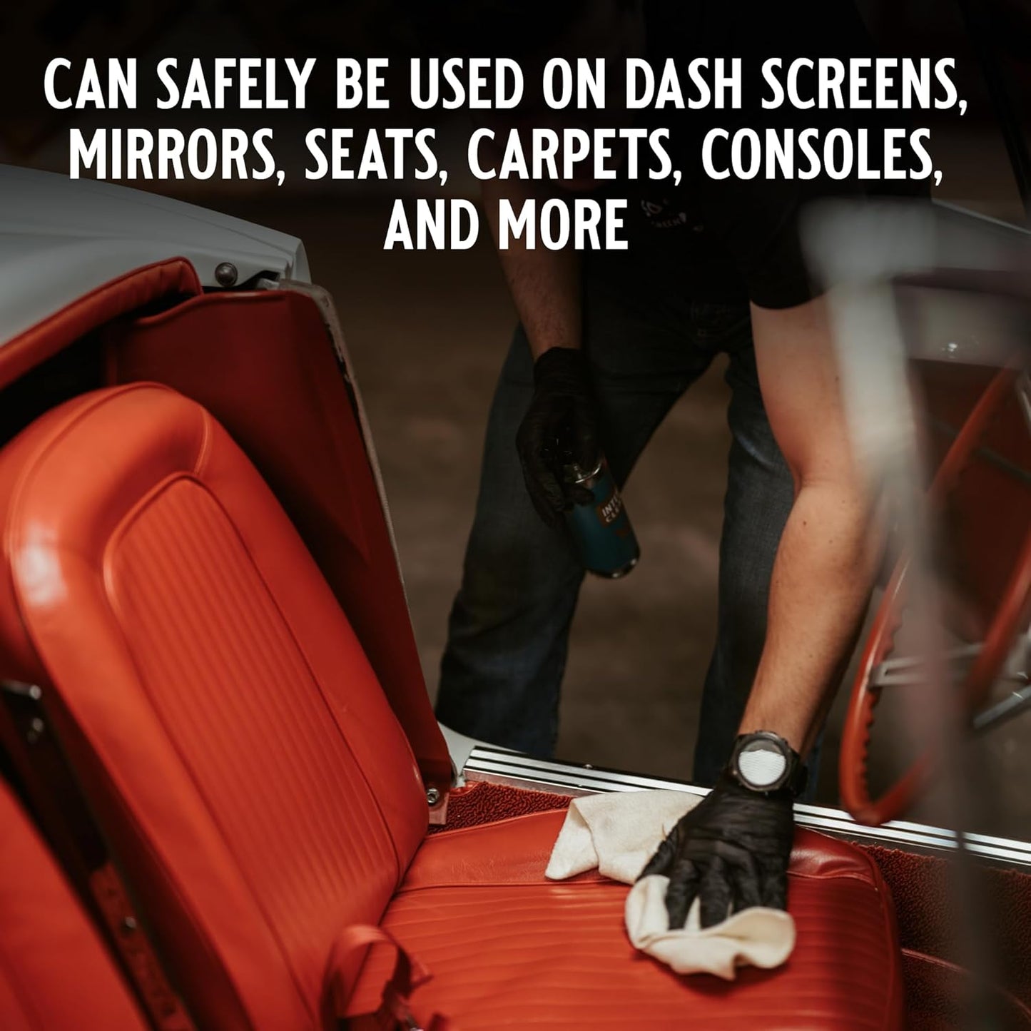 SOCAR Mint Condition Interior Car Cleaner 16 fl oz. Professional Grade for Dirt, Dust, and Grime from All Surfaces, Plastic, Vinyl, Leather, Carpet, Glass. For Car, RV, Boat.