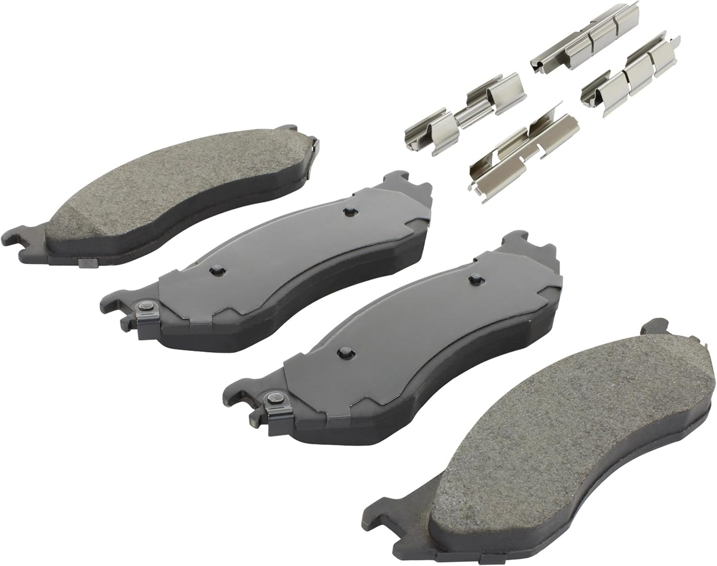 Premium Ceramic Front Brake Pads (1001-0897C) Compatible with Dodge Durango 2004-2006, Dodge Ram 1500 2002-2005, Dodge Ram 4000 2005-2008
