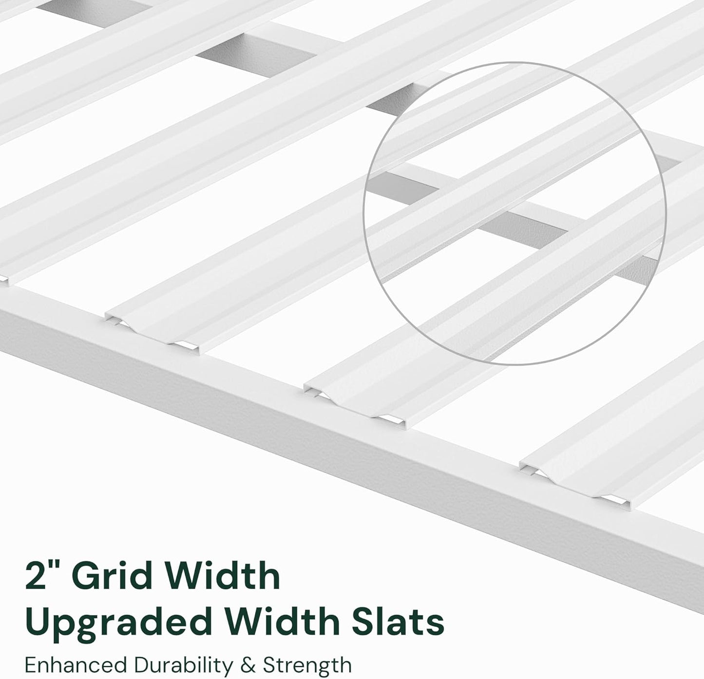 SunsGrove 2x8 Garage Overhead Storage Rack, Adjustable Heavy Duty Hanging Garage Storage Shelves, Ceiling Mounted Storage Racks, 800LBS Weight Capacity, 22"-40" Ceiling Dropdown, 2 Packs, White
