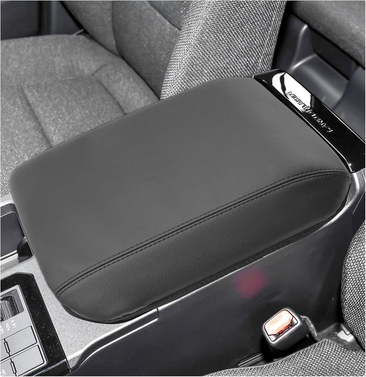SXCY for 2024 2025 Land Cruiser Armrest Cover for Toyota Land Cruiser 2025 Center Console Cover 2024 2025 Land Cruiser Center Console Cover for 2025 Land Cruiser (Black Line (Thin))
