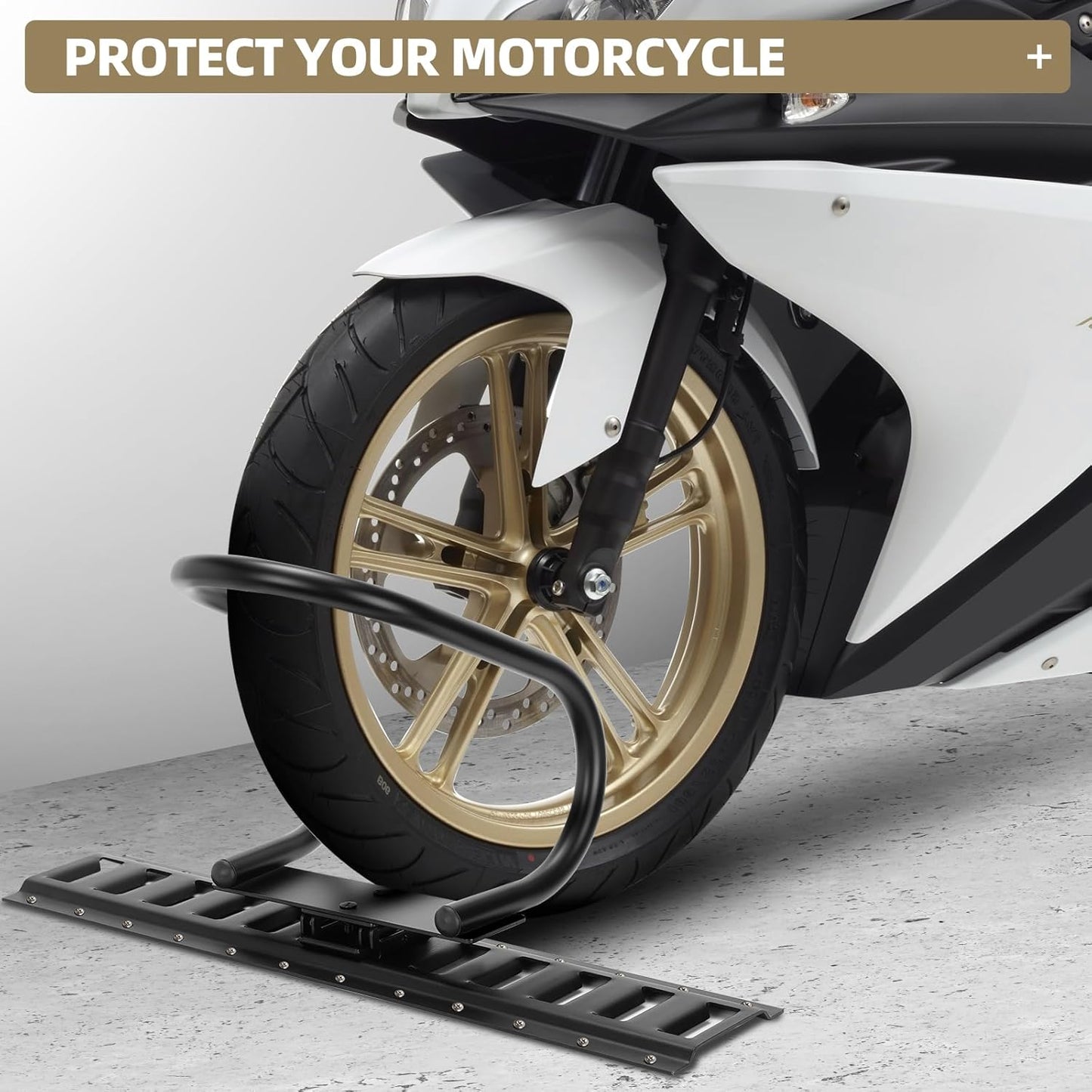 2 Pack E-Track Wheel Chock & Strap Kit|E Track Motorcycle Wheel Chock for Trailers for etrack system|E-Track Accessories for Enclosed Trailer- Supports Tire dirt bike, motorcycle for Garages and Trail