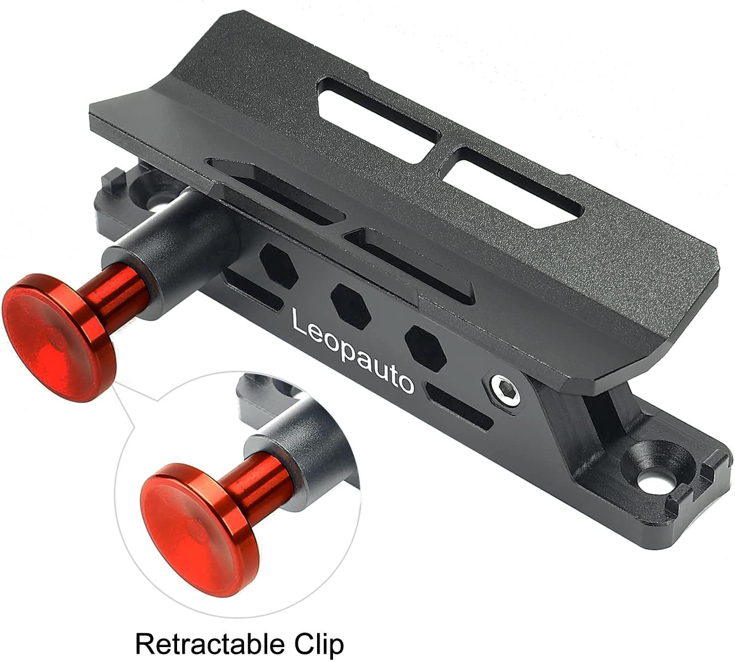 Vehicle Fire Extinguisher Mount Bracket, Aluminum Adjustable Quick Release Roll Bar Fire Extinguisher Bottle Mount with 8 Clamps, Compatible with Jeep Wrangler JK TJ Rubicon UTV, Gray