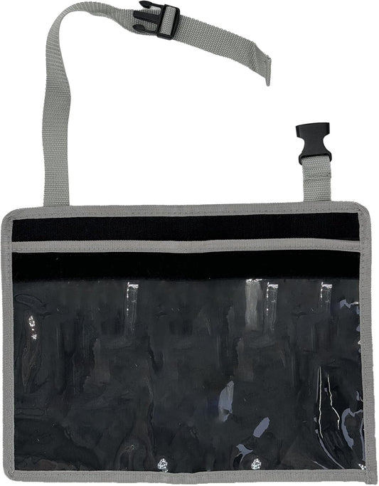 License Plate Holder with Hanging Strap, Test Drive Tag Bag, Dealer Plates License Frame Cover, for Car SUV Truck (Grey, 3)