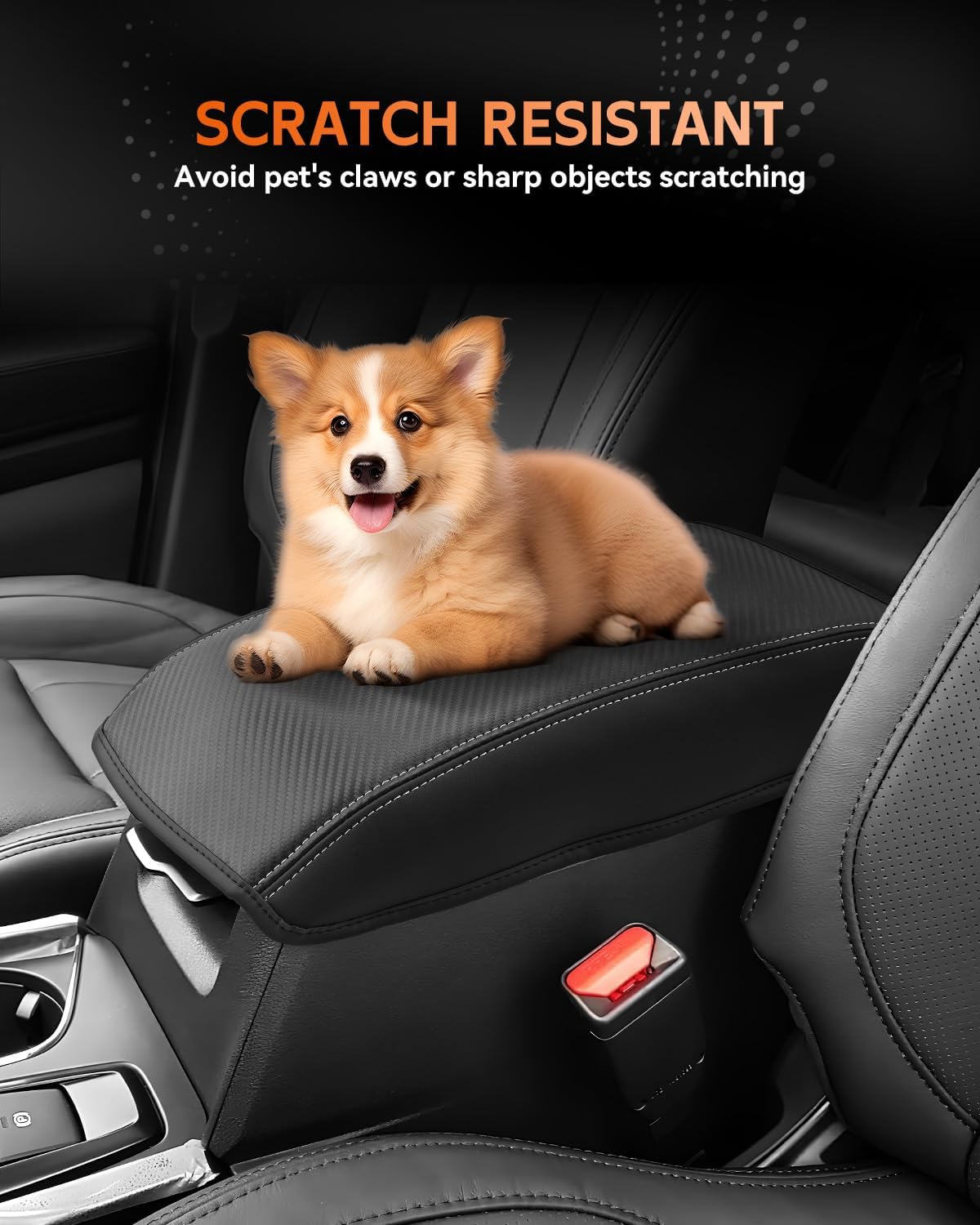 CDEFG for Subaru Ascent 2019-2025 Center Console Cover Armrest Box Cover for Ascent 2019 2020 2021 2022 2023 2024 2025 Accessories Console Arm Rest Protector