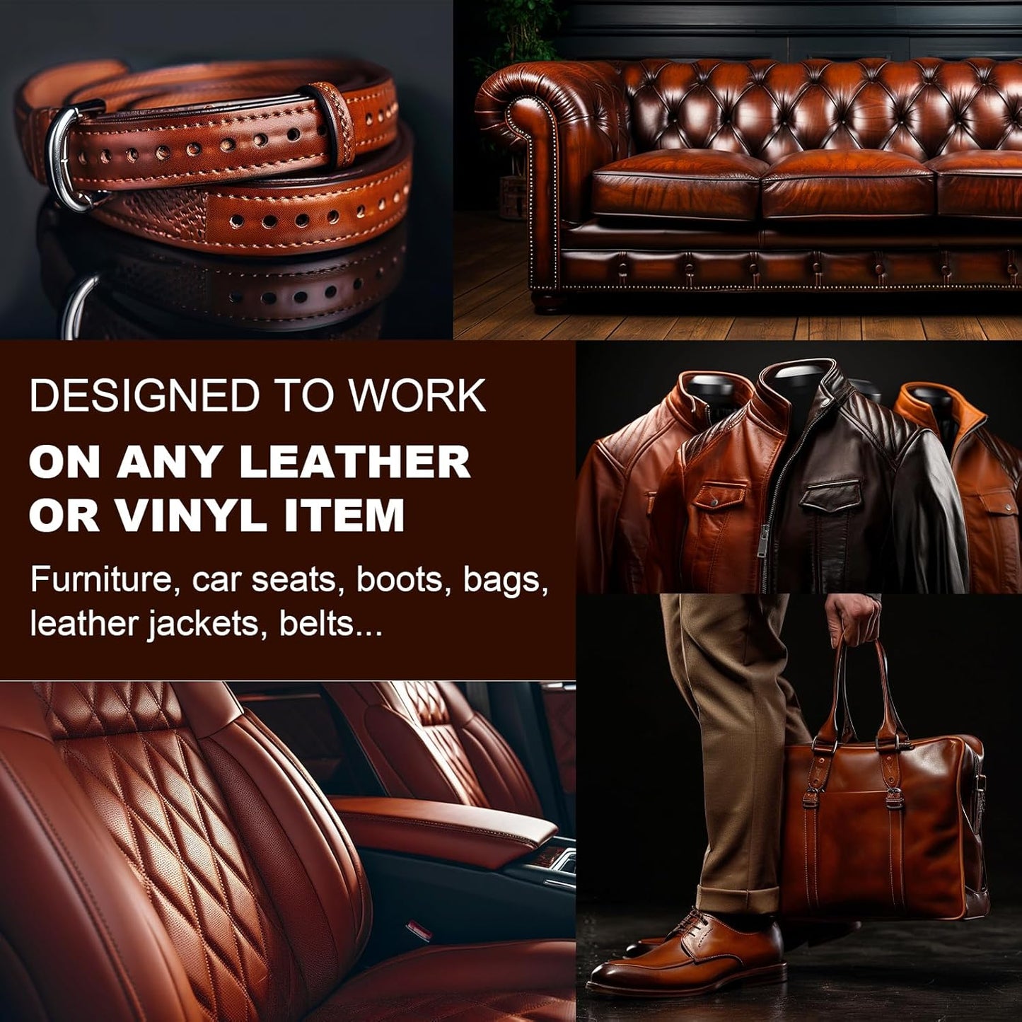 Leather Scratch Repair Balm-Leather Color Restorer for Couches Leather Scratch Remover for Carseat Boots Leather Couch Scratch Repair Couches (Beige)