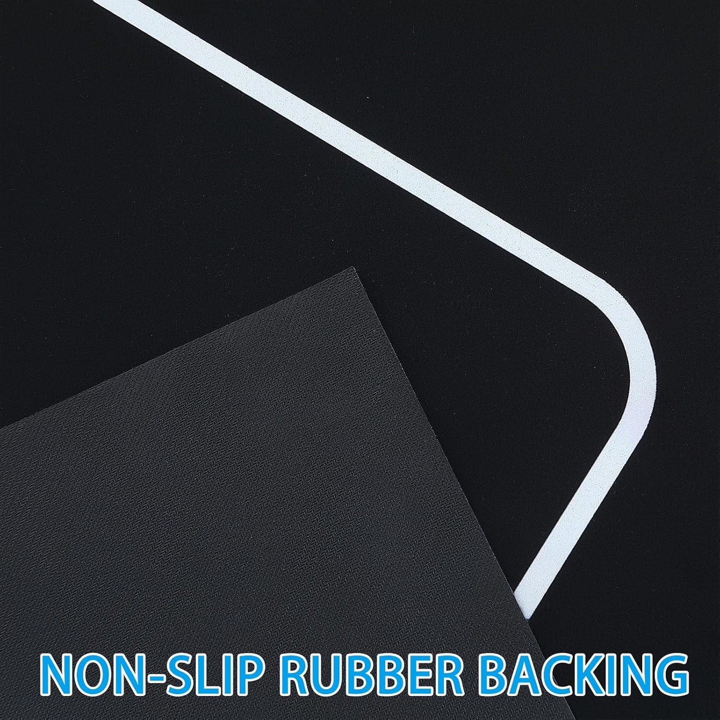 Motorcycle Mat 78 x 31 Inch Garage Floor Rug Washable Parking Mats for Garage Floors Non Slip Oil Absorbent Pad Rubber Backing Layer Protects Floor from Spills Drips Stains(Basic Style)