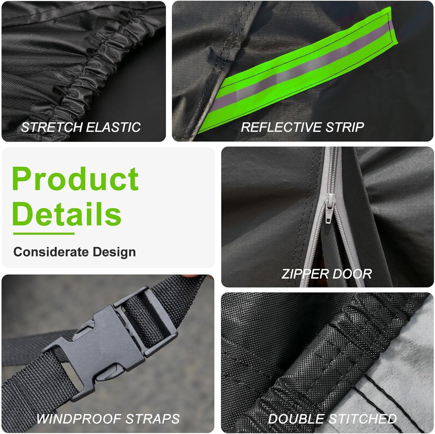 KouKou Car Cover Waterproof All Weather, 7 Layers Outdoor Car Covers for Automobiles, Universal Fit for BMW 5 Series 535i 530i 528i, Lincoln MKZ, Dodge Charger, ect. (Length 194-208 inch)