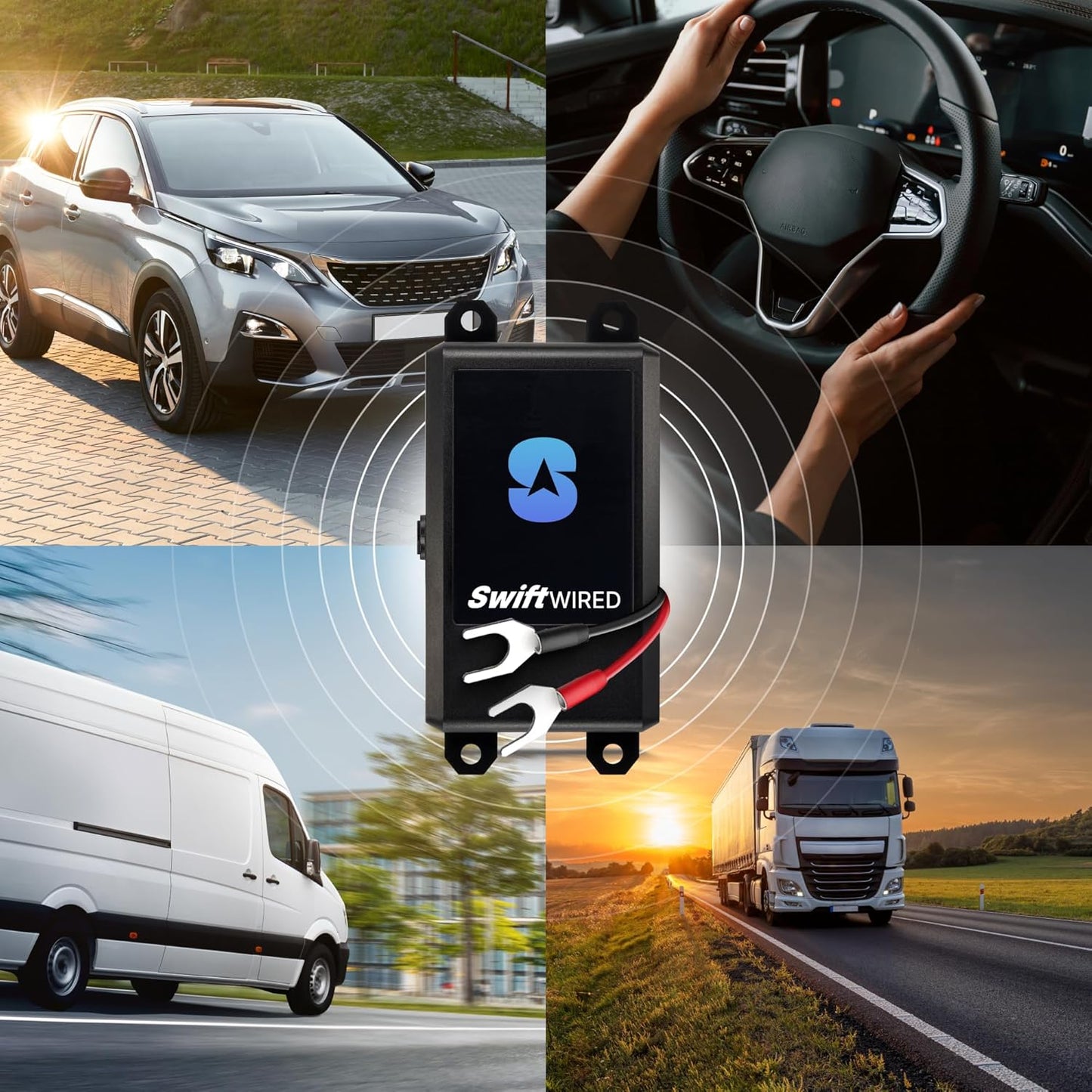 Spytec Wired GPS Tracker for Vehicles, Cars, Trailer, RV, Van, Boat & Trucks | 3 Month Prepaid Subscription | Waterproof Real-Time GPS Tracker | Speeding & Geofencing Alerts | E-Z Car Battery Install