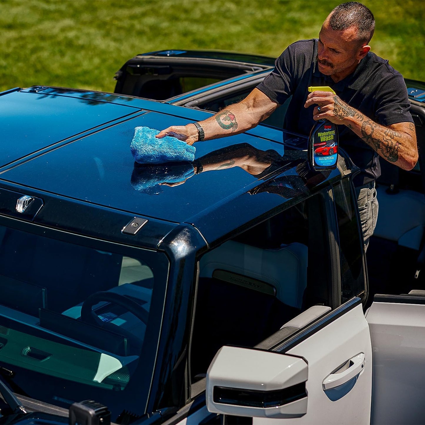 Stoner Car Care 92604-3PK Waterless Wash Car Detailing Spray – Safe, Scratch-Free Formula Quickly Cleans, Shines & Protects Cars, Trucks, Boats, Motorcycles, RVs & More – 22 Fl Oz, Pack of 3