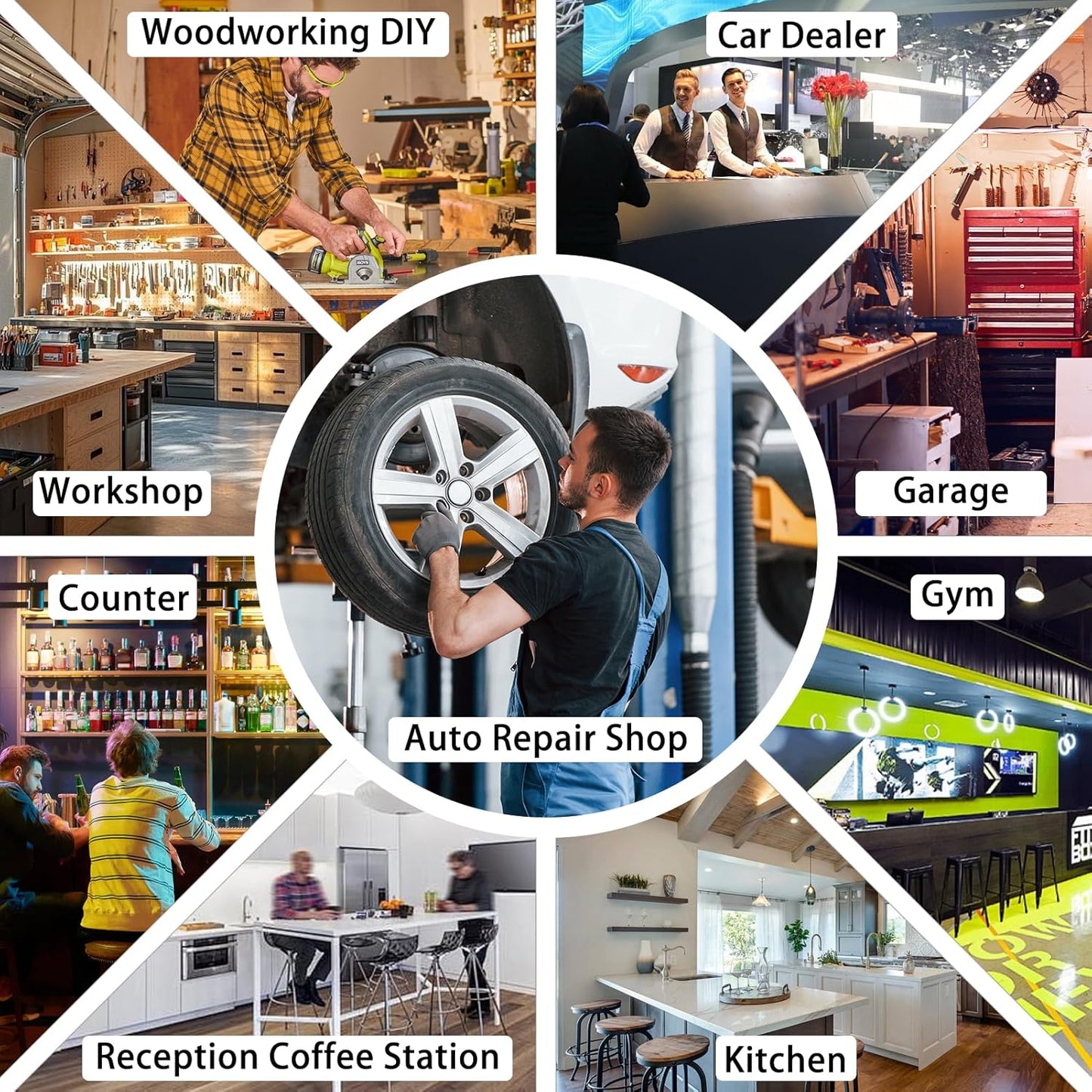 Garage Stool, Adjustable Height Swivel Work Mechanic Shop Stool with Backrest, Pneumatic Shop Chair for Home, Workshop, 300 LBS Capacity, 360° Rotation, Heavy Duty, Pink