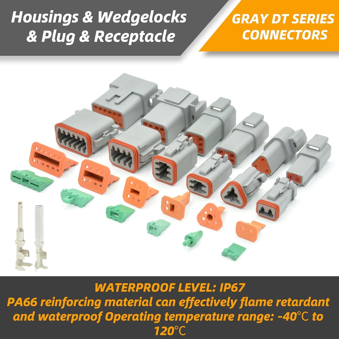 DT Kit for Car Motorcycle Boat (8PIN 2SET)