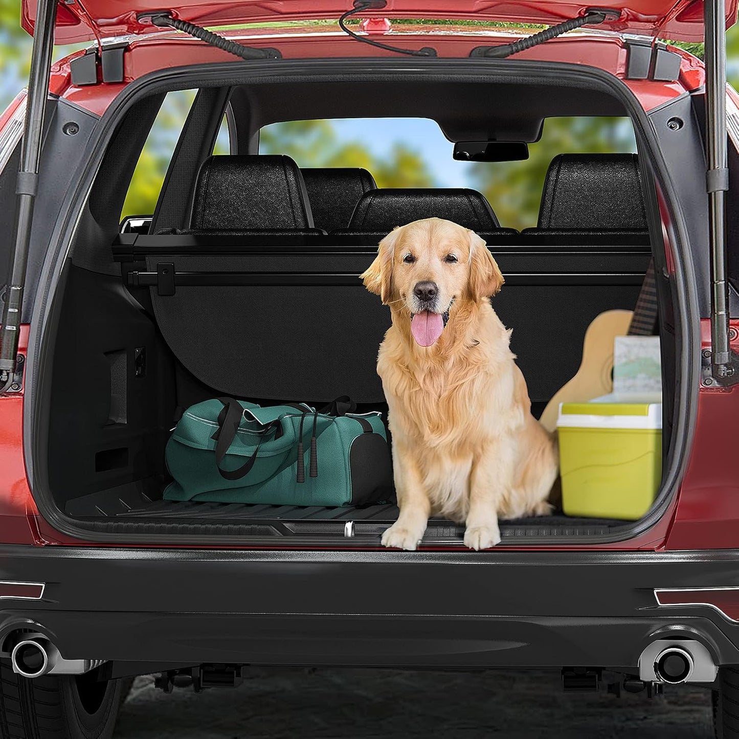 OEDRO Cargo Liner Fit for 2010-2024 Toyota 4Runner Standard Cargo Mats (No 3rd Seat or No Sliding Cargo Deck), All Weather Protection Custom Fit 4Runner Cargo Trunk Liners