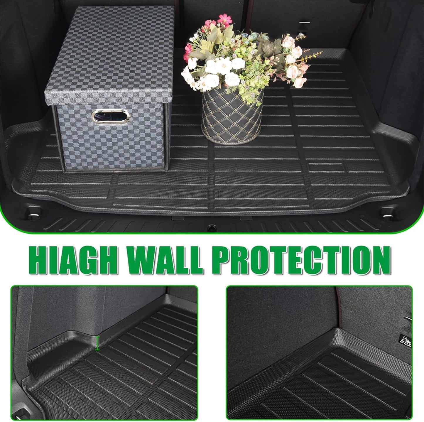 for Mazda CX-70 & CX70 PHEV Floor Mats 2025,Car Mats for Mazda CX-70 & CX70 PHEV All Weather Cargo Floor Liner Accessories 2025