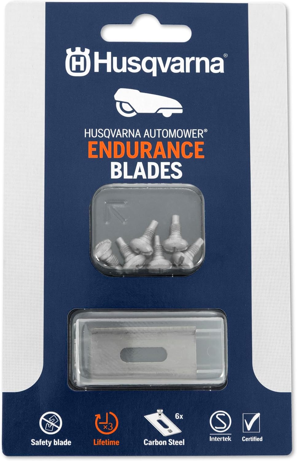 Husqvarna 595084411 Endurance Automower Blades, Silver