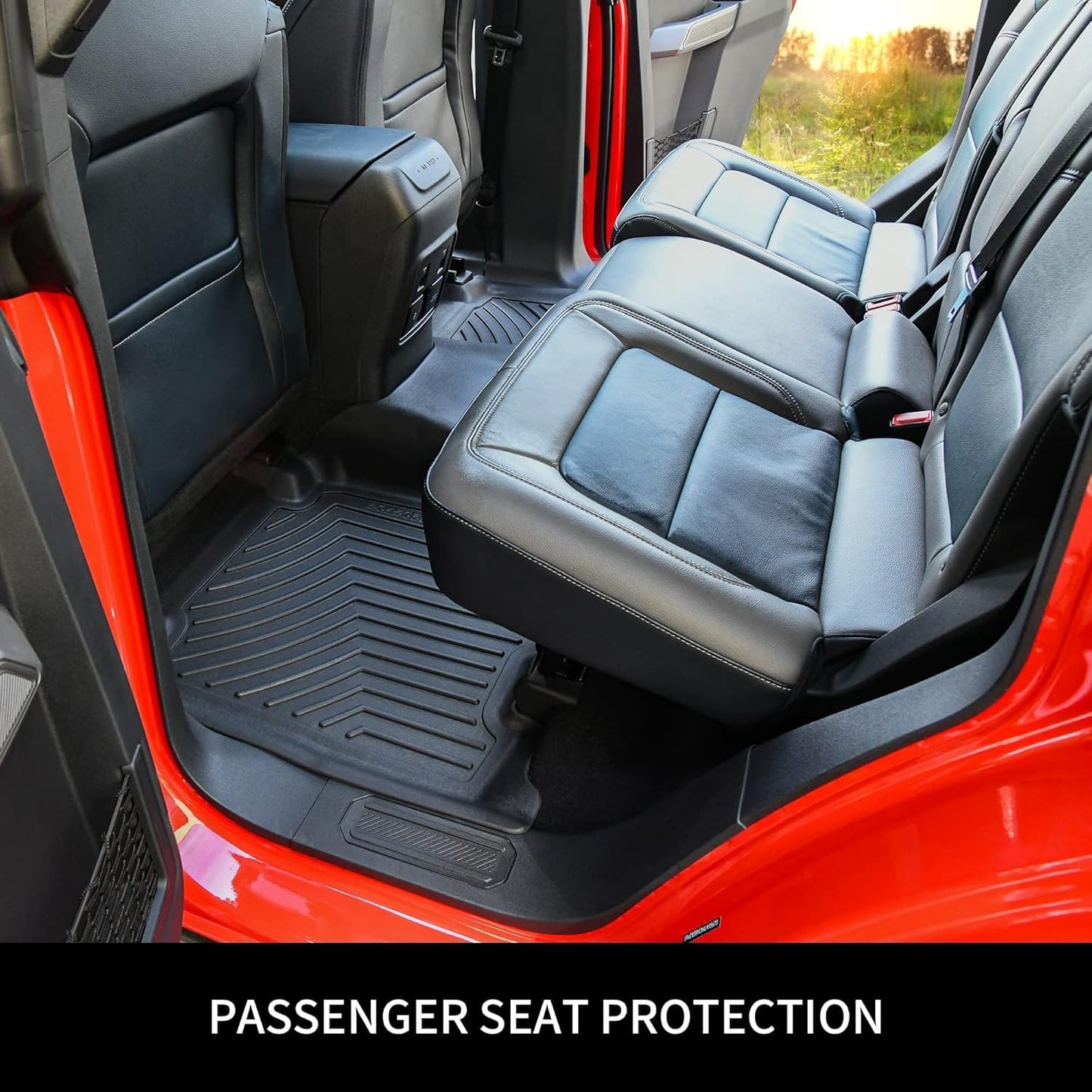 OEDRO Floor Mats&Cargo Liner Fit for Toyota 4Runner 2013-2024(Only 5 Seater, Not Fit 7 Seats) Custom Fit TPE All Weather Floor Liner, 1st & 2nd Row Full Set Car Liners, Black