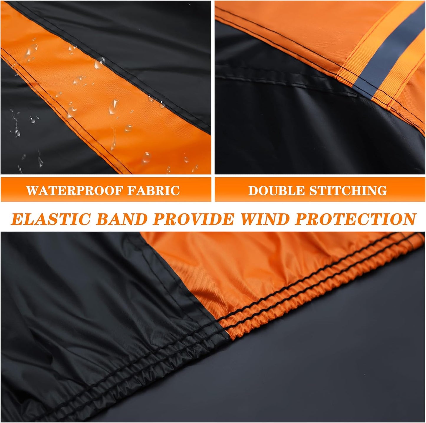 in Full Exterior Car Cover All Weather, Waterproof，UV Resistant, Dustproof Fit BMW 8 Series,Buick Reatta,Chevrolet Camaro,Pontiac Firebird,Honda Clarity,Mustang,GT-R,Subaru WRX etc. Size C4