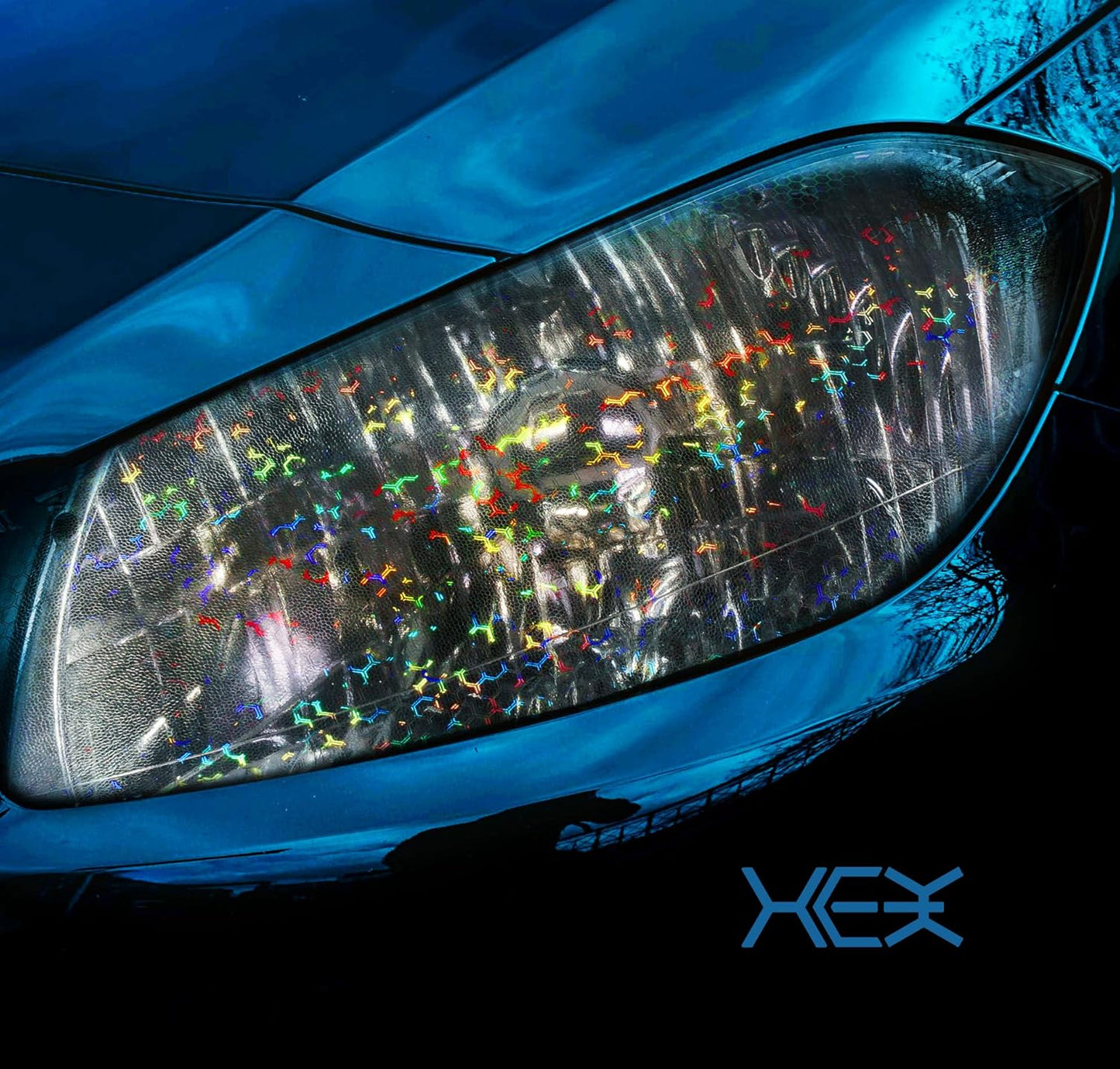 VViViD Bio Pulse HEX+ Smoke Air-tint headlight taillight tint extra large roll (12x 60(2 pack))