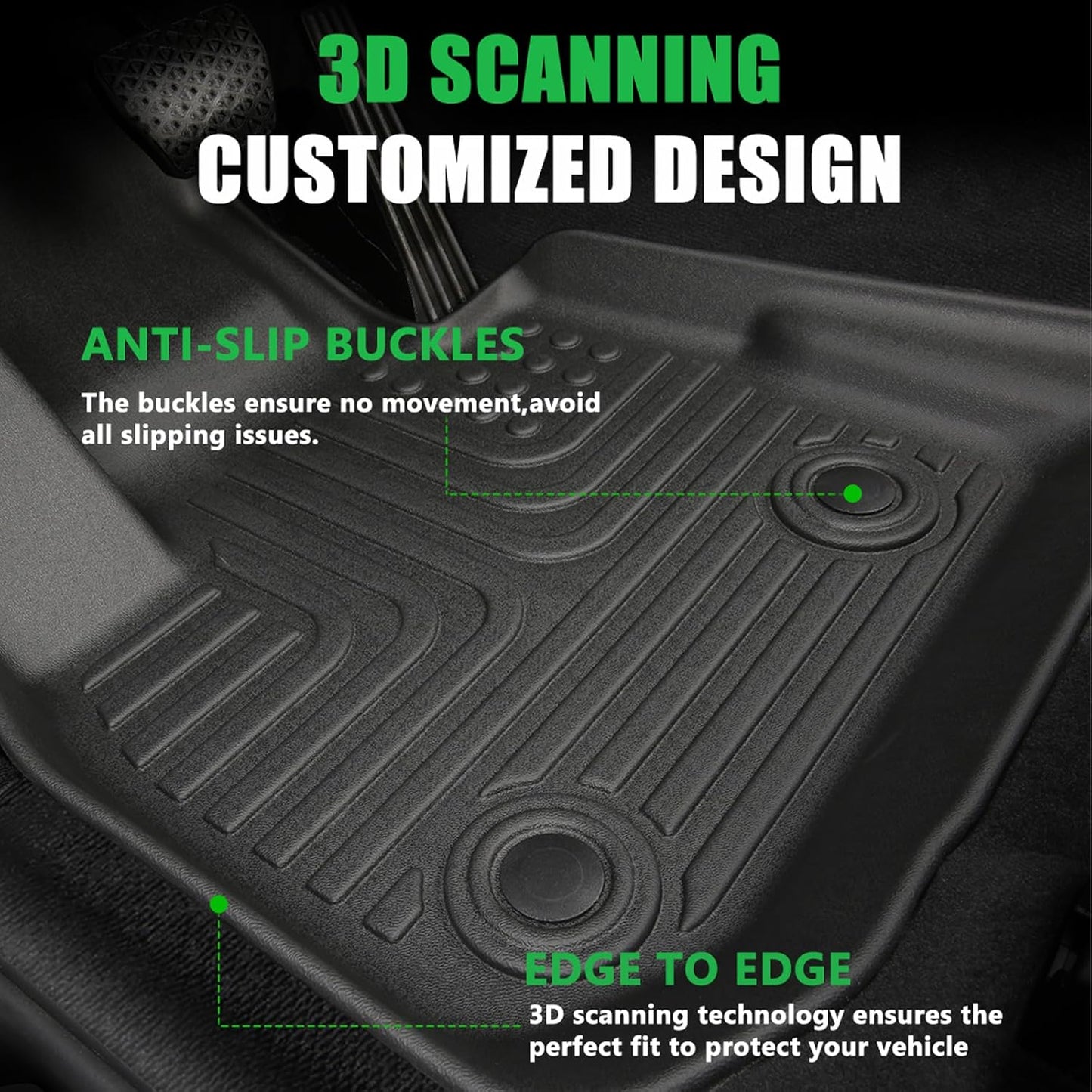 for Corolla Floor Mats 2013 2012 2011 2010 2009,Car Mats for Corolla All Weather Floor Mats Cargo Liner Accessories Rubber Car Mat 2009-2013