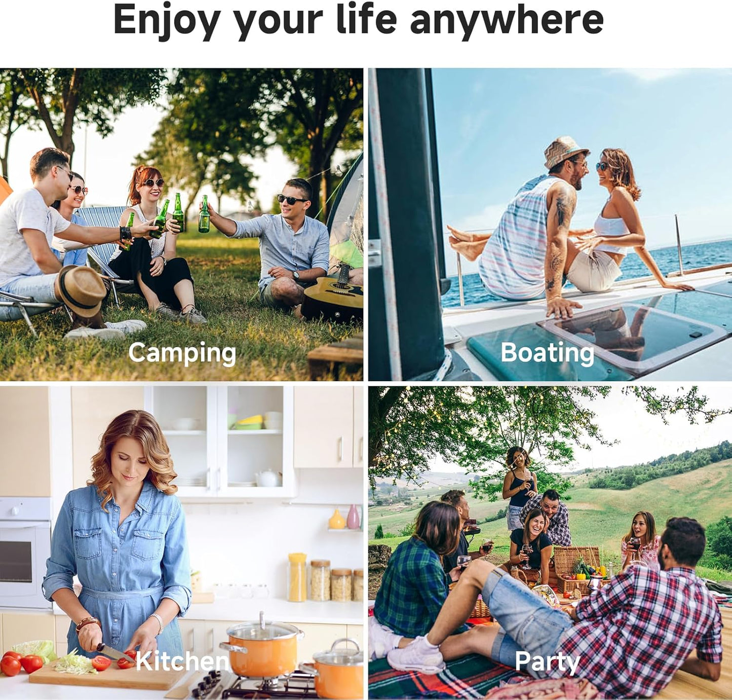 BODEGACOOLER 12 Volt Car Refrigerator,38 Quart Portable Freezer,Car Fridge Dual Zone APP Control,36L -4℉-68℉ Electric Compressor Cooler 12/24V DC and 100-240V AC for RV,Travel,Camping,Road Trip