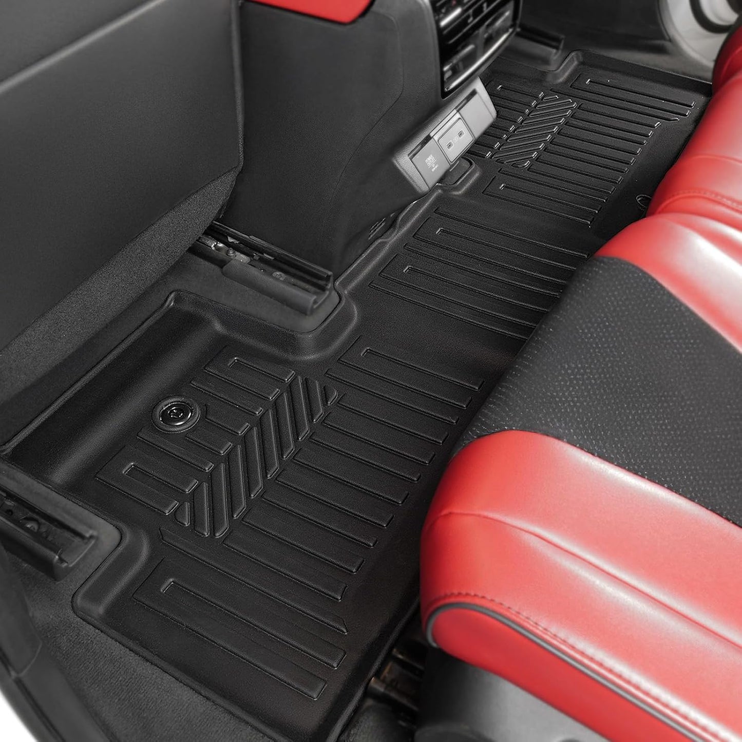 GALVAGNIATE Floor Mats Cargo Liner for 2022-2024 2025 Acura MDX, All Weather TPE 2-in-1 Cargo Mat with Backrest Mat for MDX Accessories