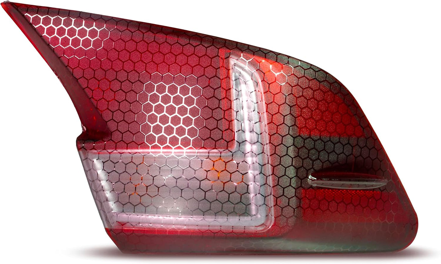 VViViD+ Honeycomb Matte Smoke Taillight Tint Vinyl Roll (1.5ft x 60”)