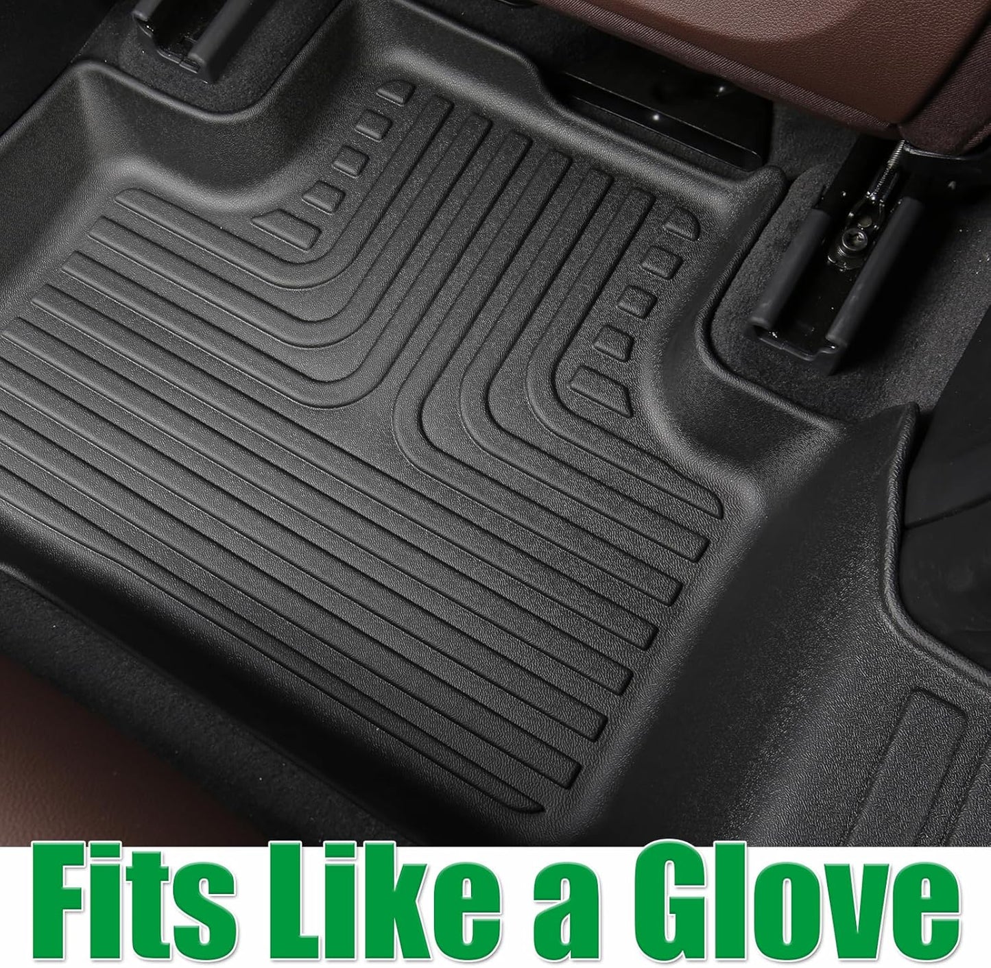 for Toyota RAV4 Floor Mats 2018 2017 2016 2015 2014 2013(Not for Hybrid or Prime),Car Mats for Toyota RAV4 All Weather Floor Mats Cargo Liner Accessories Rubber Car Mat 2013-2018