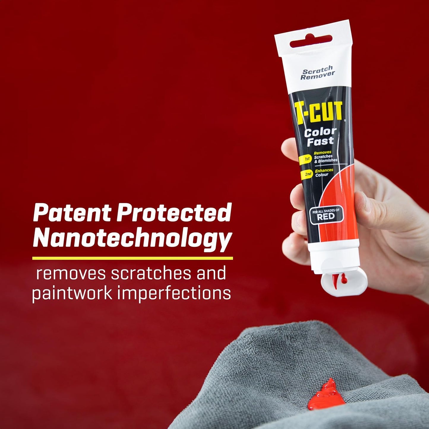 T-Cut Color Fast Red Scratch Remover, 5.3 Oz