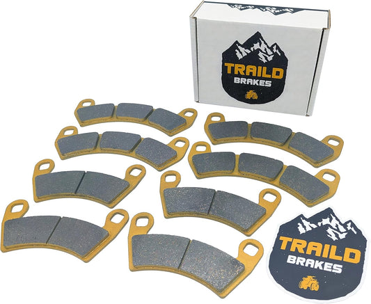 Polaris RZR XP TURBO/XP 4 TURBO/PRO XP/PRO XP 4 2016-2025 Ceramic Brake Pad Set Front & Rear