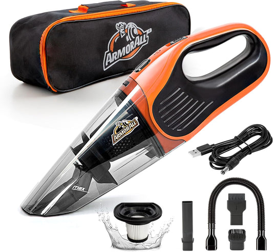 Armor All AA07V1 0902 Handheld Car Vac, Orange
