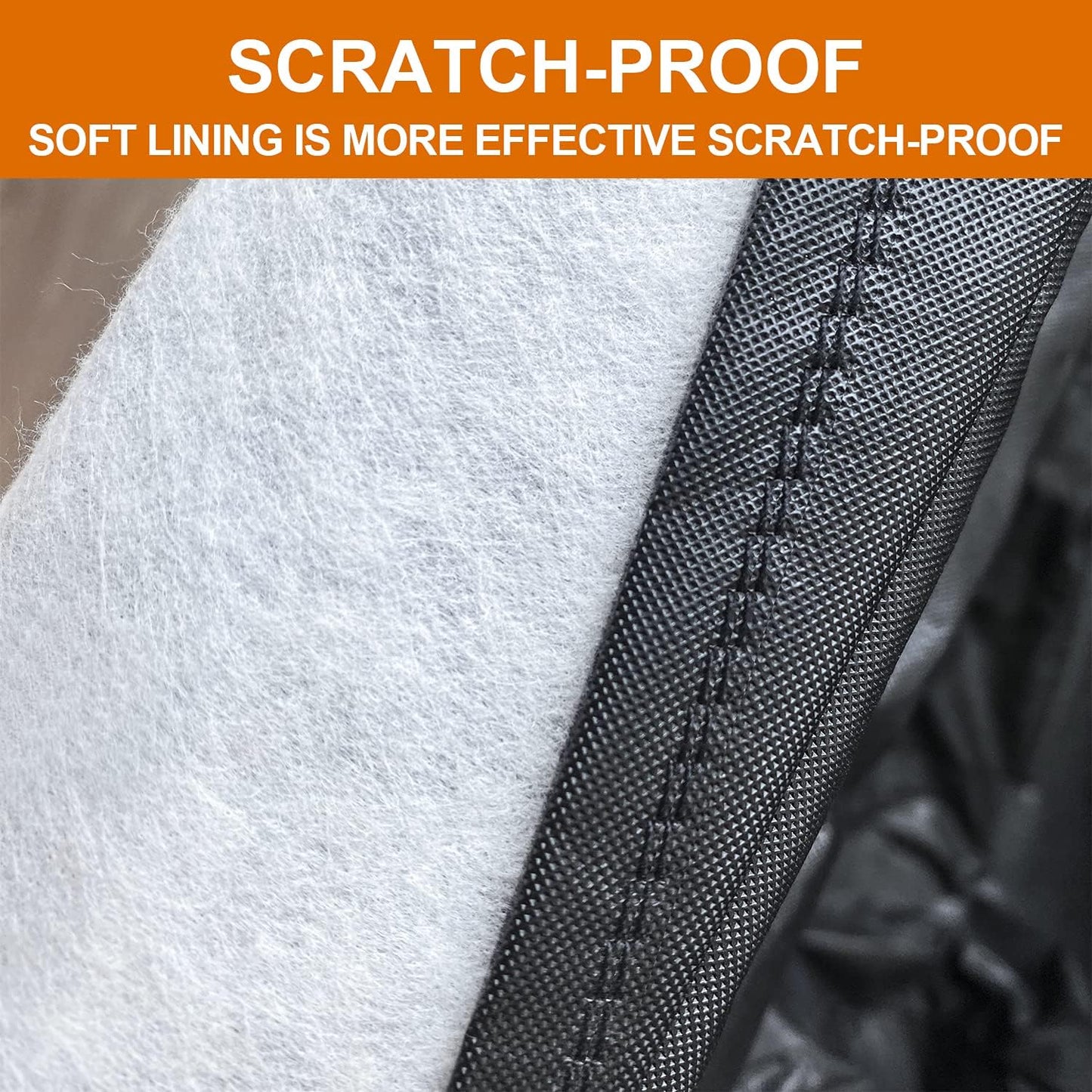 Kayme 7 Layers SUV Car Cover Custom Fit for Volkswagen VW Taos(2021-2025) Waterproof All Weather for Automobiles, Outdoor Full Cover Rain Sun UV Protection.Black