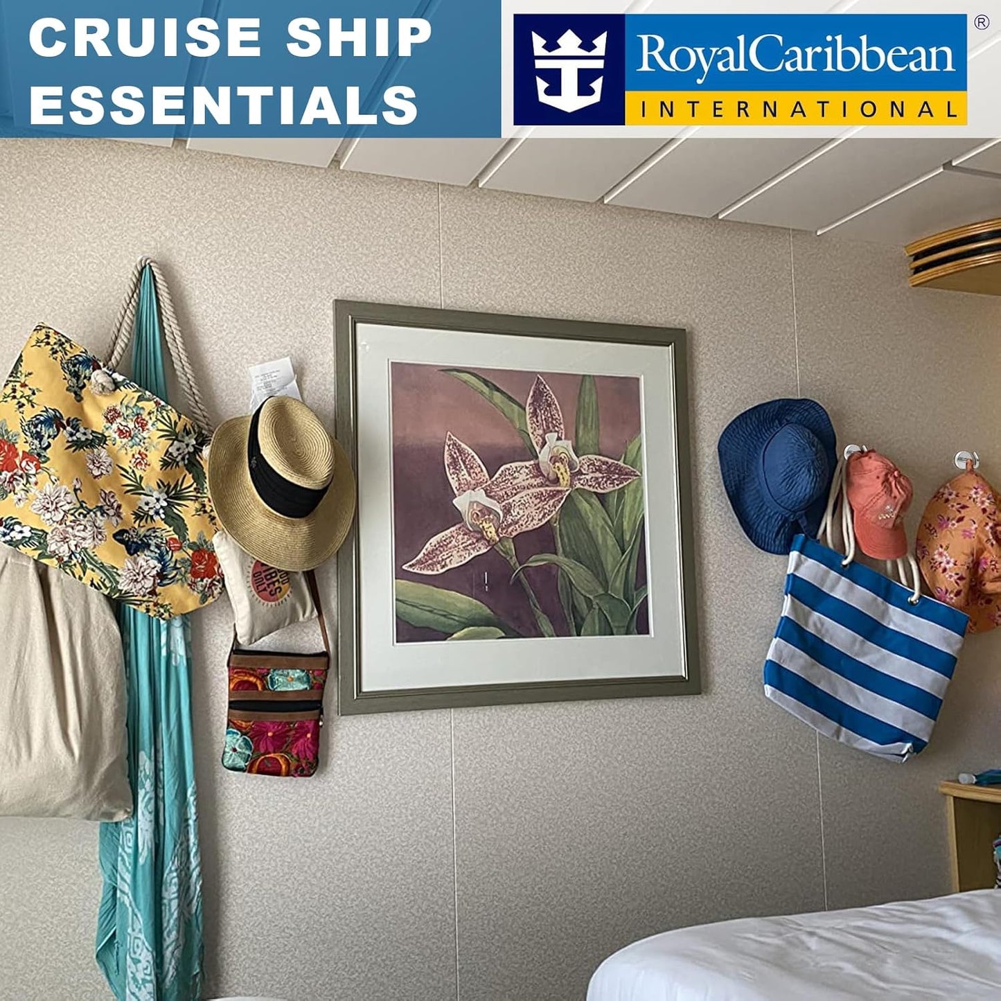 LOVIMAG Magnetic Hooks for Cruise Cabins, 80LBS Magnet Hooks Heavy Duty for Home Accessories, Classroom Must Haves, Magnetic Hook for Metal Door, Magnets with Hook for Hanging-12 Pcs