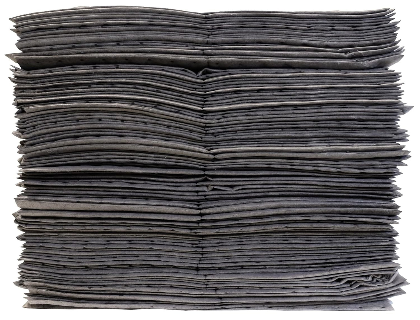 Oil-Dri L91001 15" W x 19" L Universal Middle Weight Bonded Perforated Pads (100 Mats/Box)