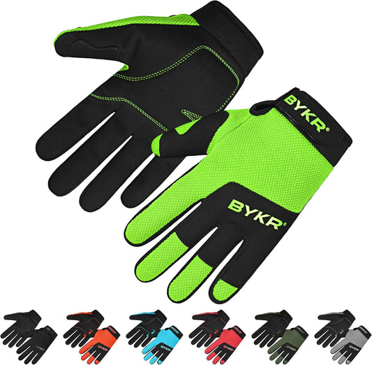 BYKR All-Weather Motorcycle Gloves for Men & Women – Protection for Dirt Bike, BMX, MX, and ATV Riding