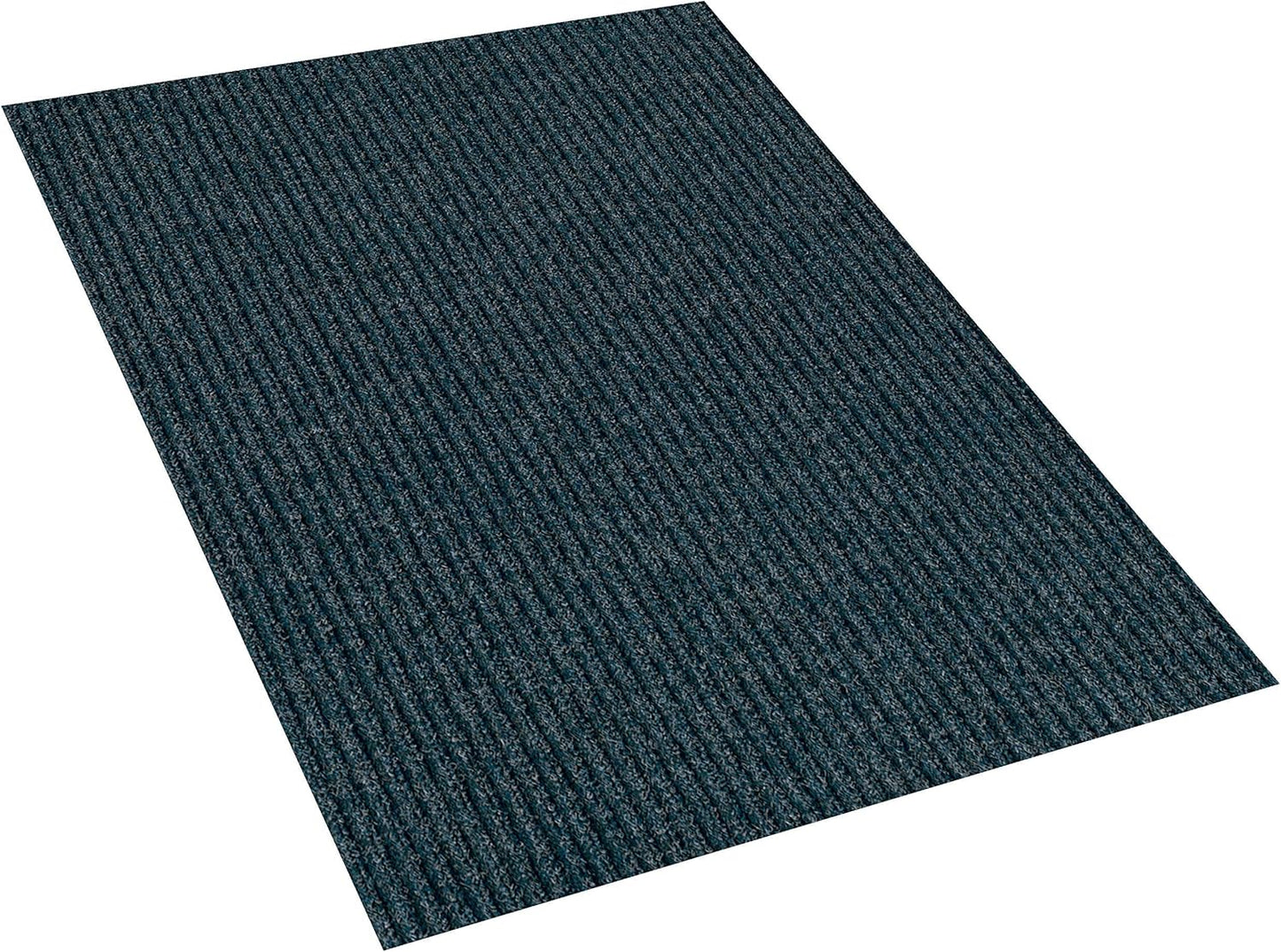 KOECKRITZ Heavy Duty Durable All Weather Indoor/Outdoor Non Slip Entrance Mat Rugs and Runners for Office Business Building Home Garage Front Door (5' x 9', Blue)
