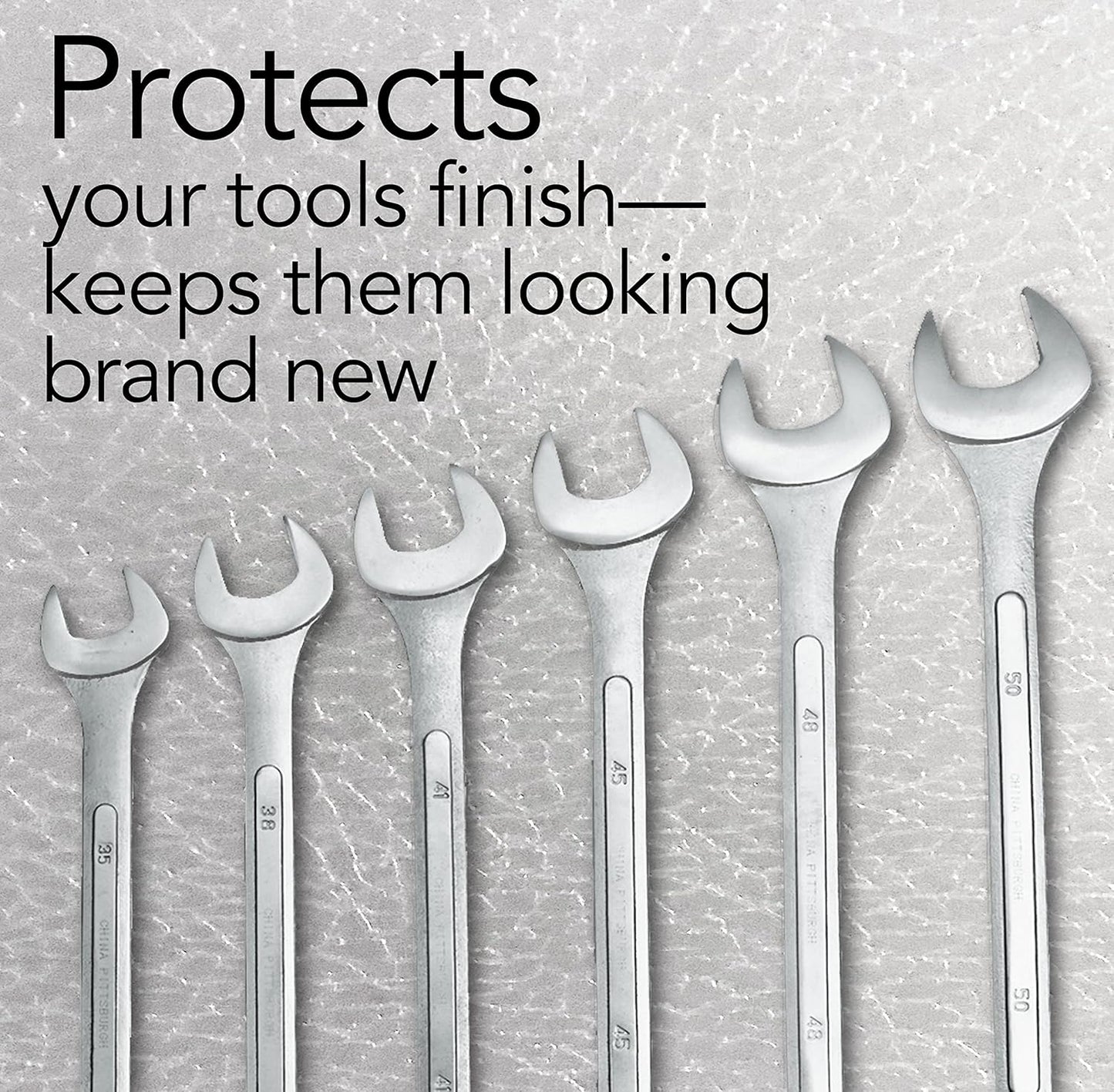 RESILIA Work Bench Mat - 23.5" X 47.5", Scratch-Resistant PVC Mats - Protect Your Workbench, Table, or Tool Station from Painting, Woodworking, Crafting, Building, & More, Clear, Made in The USA